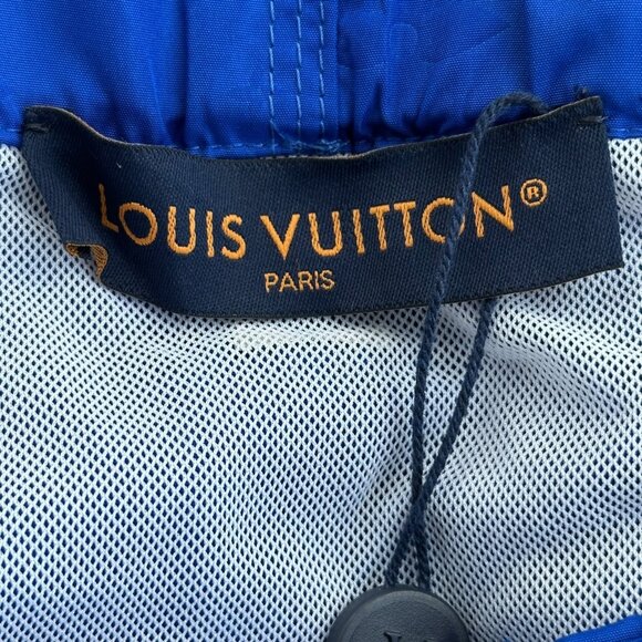 Louis Vuitton Blue Monogram Swim Shorts - Picture 3 of 7
